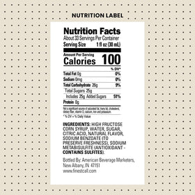 Finest Call Orgeat syrup three-pack box emphasizes safe shipping and value.