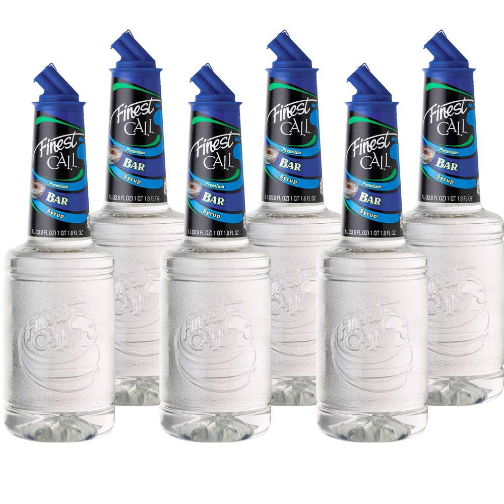 Finest Call premium bar syrup bottle pour ensures smooth, consistent cocktails