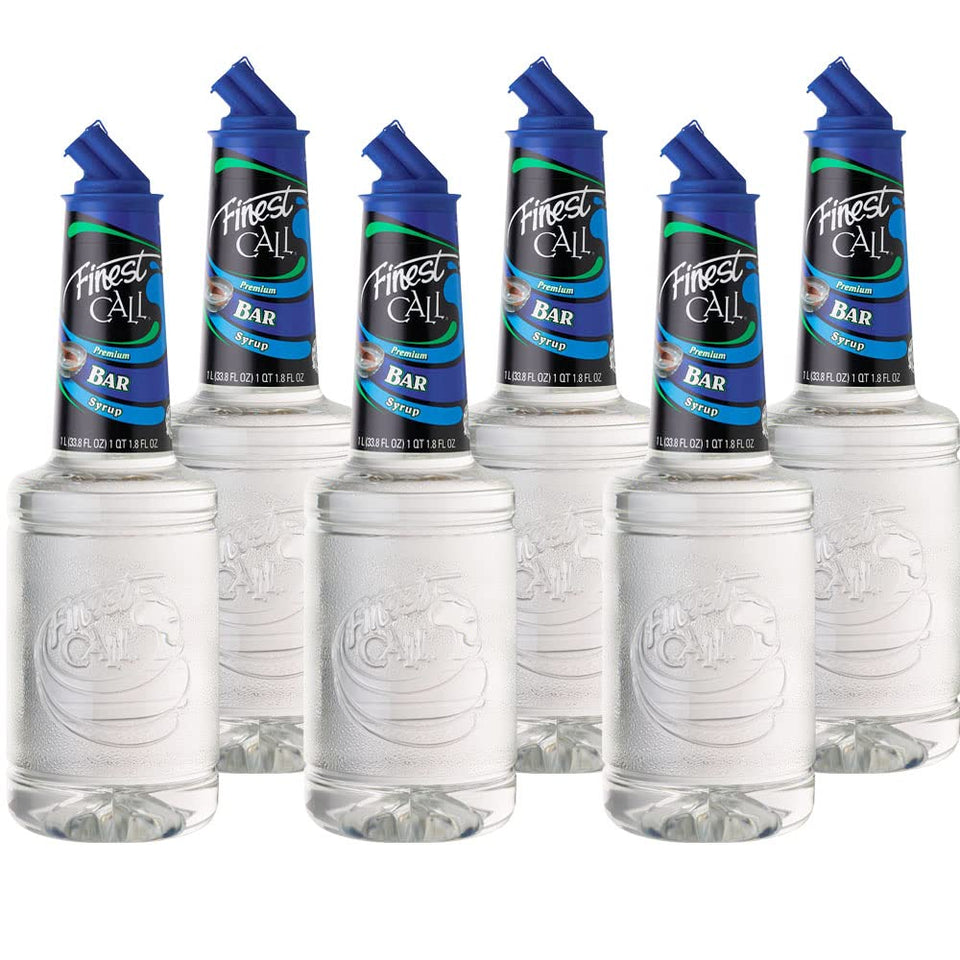 Finest Call premium bar syrup bottle pour ensures smooth, consistent cocktails