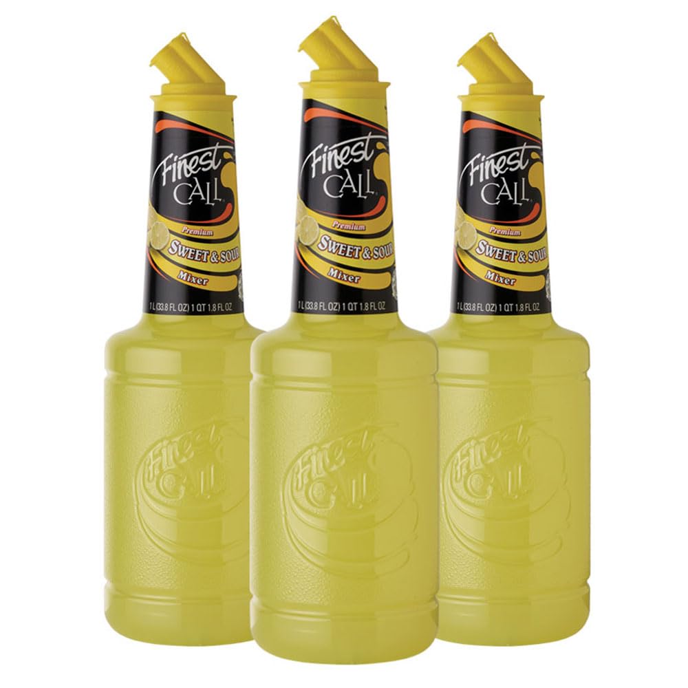 Finest Call Sweet and Sour 1L bottle – crisp lemony balance for versatile cocktails.