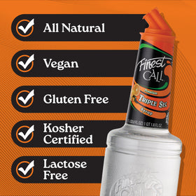 Margarita-ready Finest Call Triple Sec for vibrant citrus aroma.