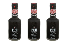 Fini balsamic Modena bottle pour enhances salads and dressings