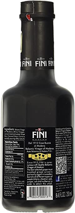 Fini balsamic Modena salad drizzle over fresh greens