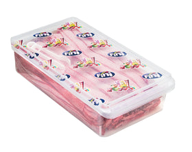 Fini Strawberry Sour Belts box for bulk party snacking and sharing.