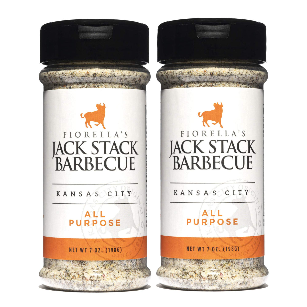 Fiorella's Jack Stack all-purpose dry rub bottle ready for versatile flavor enhancement