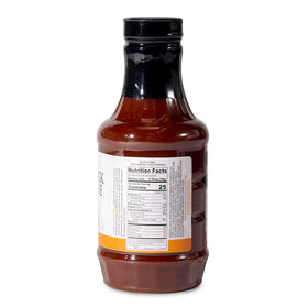 Fiorella's Jack Stack Original Sauce label closeup shows rich, smoky notes