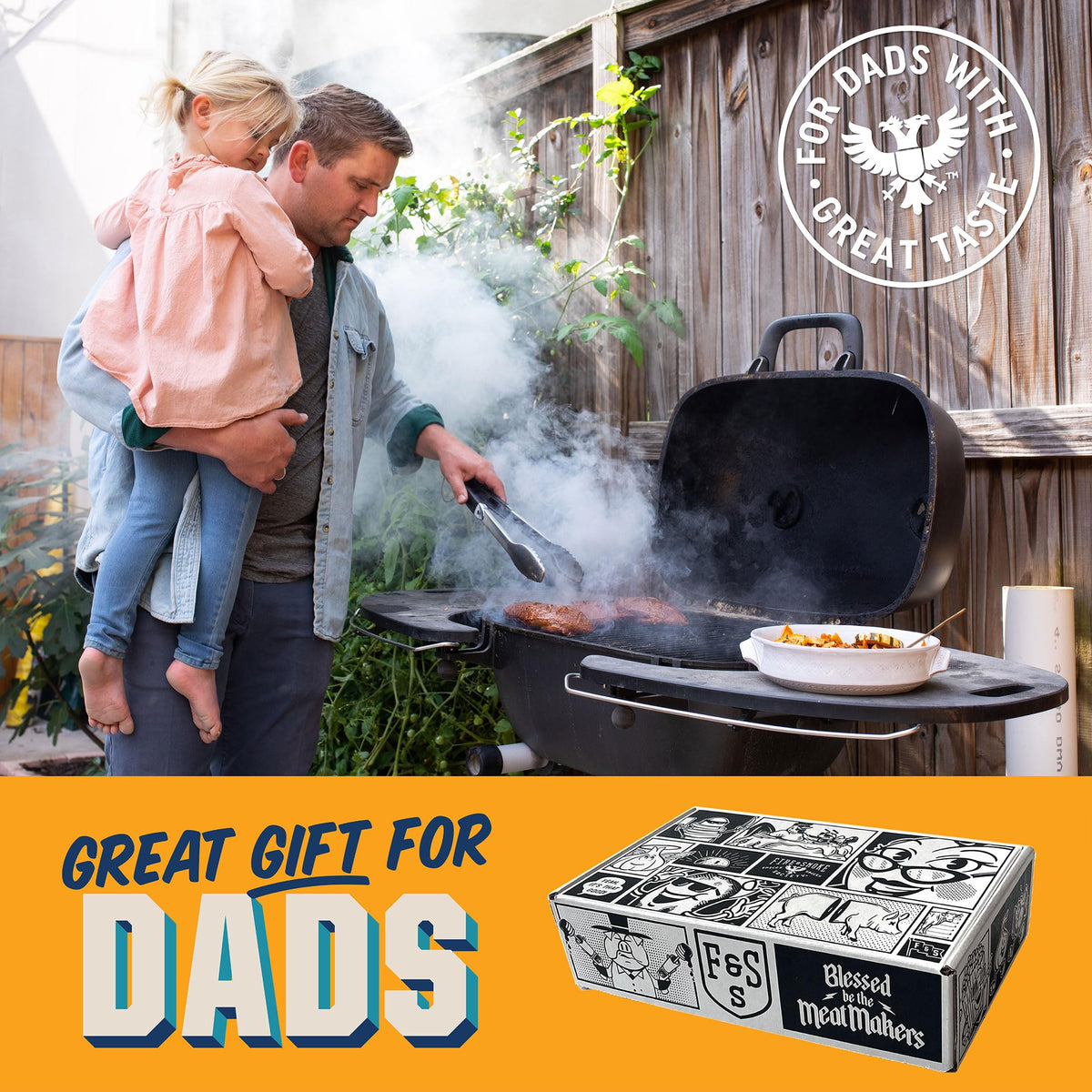 Fire & Smoke Society Pork Chops Rub enhances savory pork with caramelized notes.