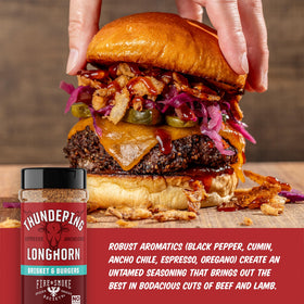 Fire & Smoke Society Beef rub on ribeye close-up boosts bold flavor.