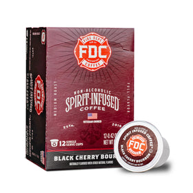 Fire Department Coffee black cherry bourbon pod delivers bold aroma for mornings