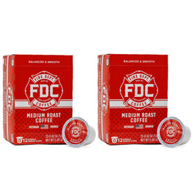 Fire Department Coffee Original Medium Roast Pods deliver balanced, smooth flavor in every cup
