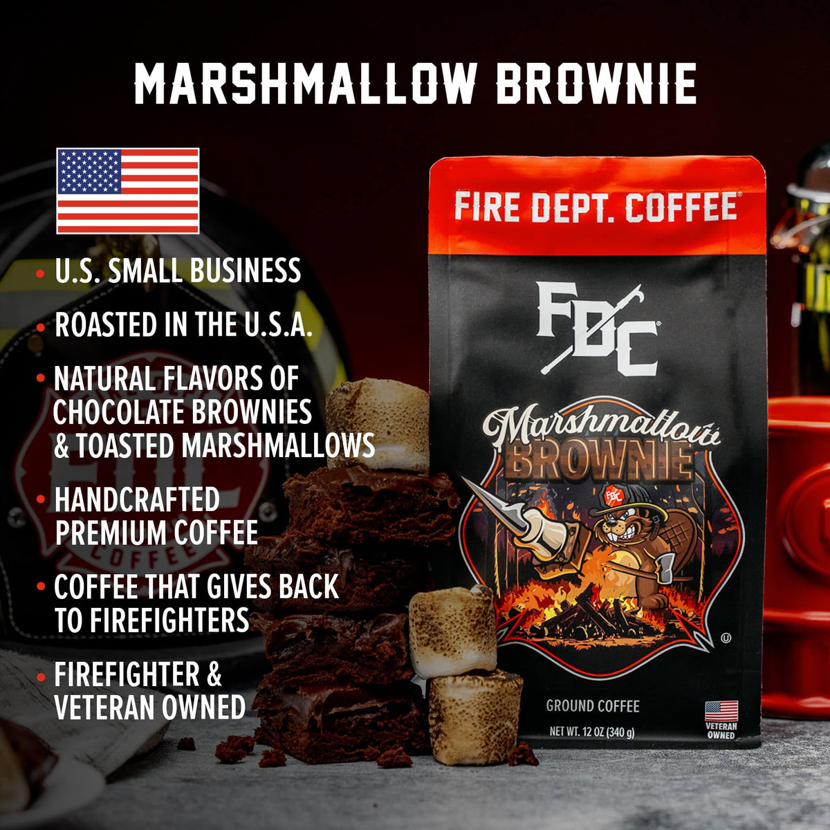 Fire Department Coffee roasted beans showcase premium flavor for daily brews