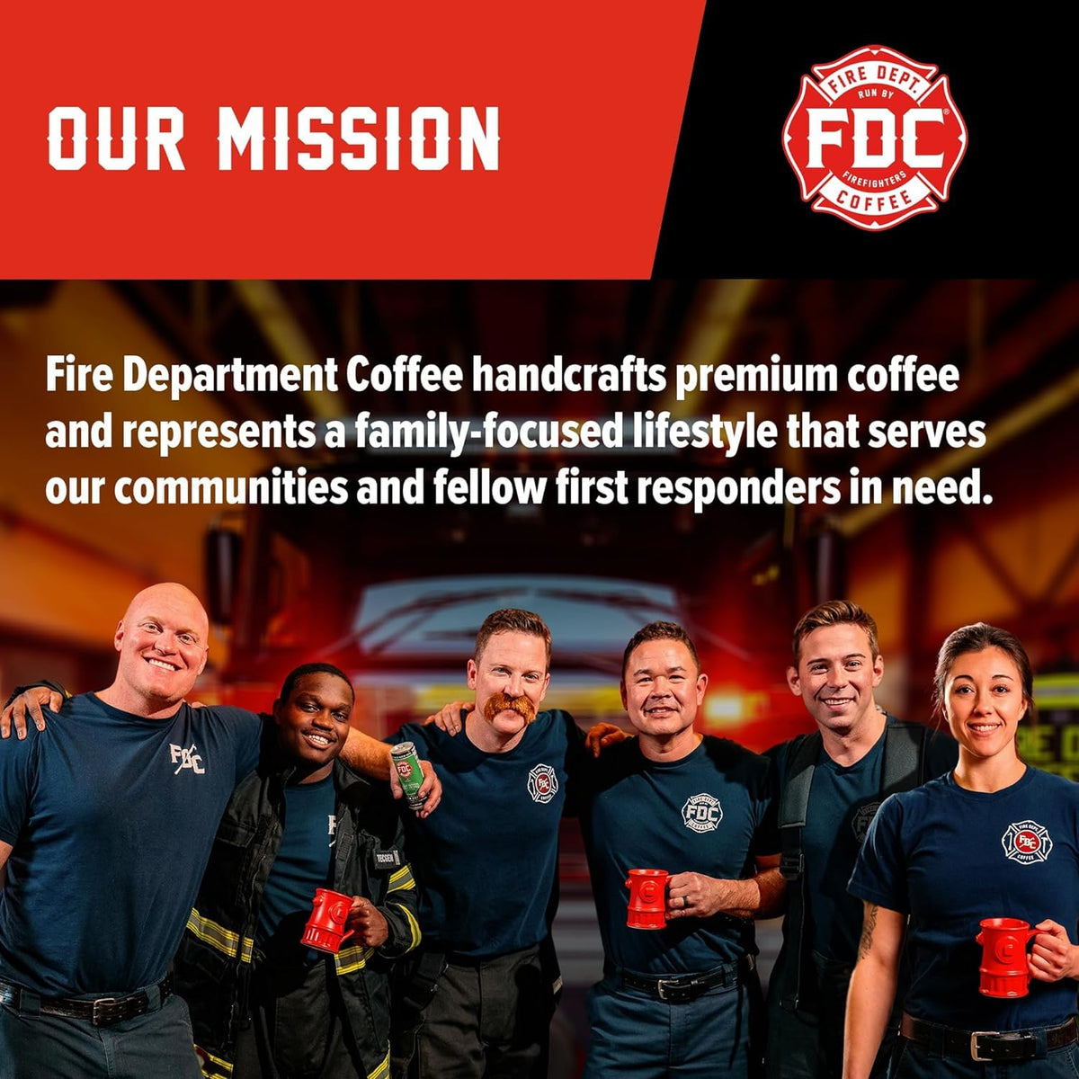 Fire Department Coffee tasting ritual evokes bold, comforting flavors