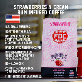 USA-roasted beans from Fire Department Coffee offer bold aroma and consistent quality.