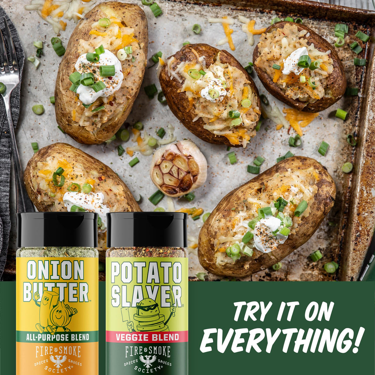 Fire & Smoke Society Thundering Longhorn beef rub—bold aroma for steak.