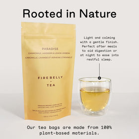 Firebelly Tea Paradise lavender hint fosters tranquil evenings and relaxed moments