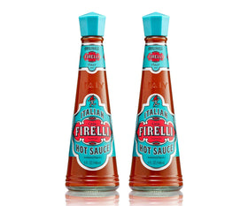 Firelli Italian Hot Sauce 2-pack front view adds balanced heat to meals
