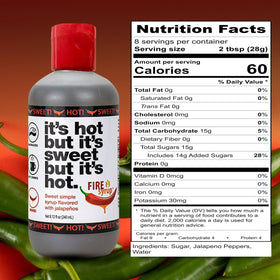 Fire Syrup gift-ready bottle invites adventurous flavor experimentation