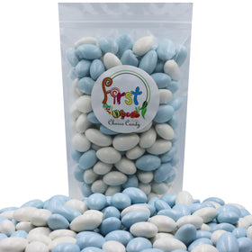 FirstChoiceCandy Jordan almonds close-up, showcasing the crunchy shell and glossy coating.