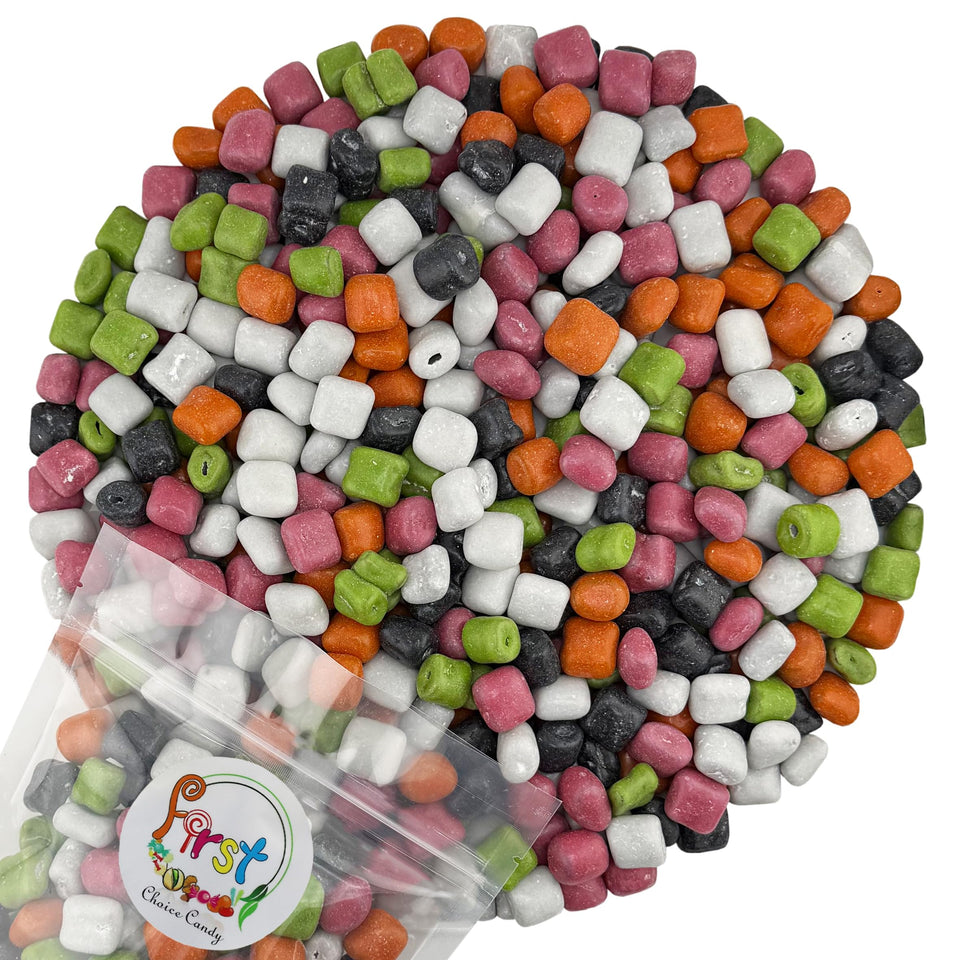 FirstChoiceCandy Licorice Hollows 2lb bag—soft, chewy candy in colorful mix for sharing.