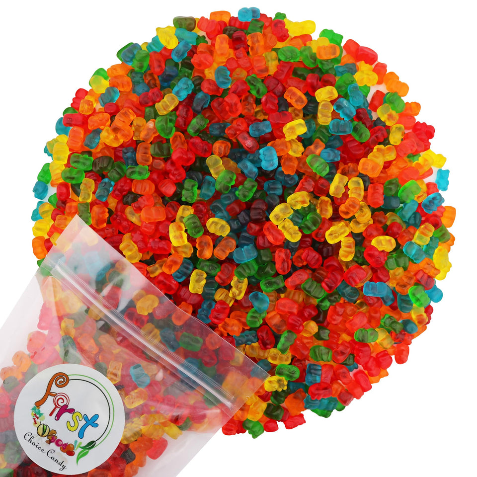 FirstChoiceCandy Mini Gummy Bears pack for easy snacking and sharing