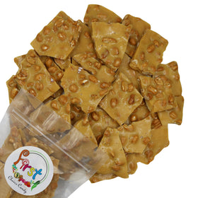 FirstChoiceCandy peanut brittle pack shot highlights classic crunch and sweet flavor.