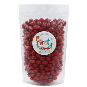 FirstChoiceCandy Boston Baked Beans peanuts close-up with crunchy candy coating.