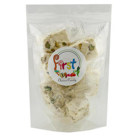 FirstChoiceCandy pistachio divinity candy, one-pound block, great for sharing.