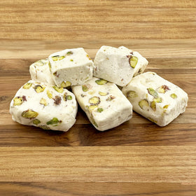 FirstChoiceCandy pistachio nougat individually wrapped for fresh snacking.
