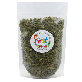 FirstChoiceCandy pumpkin seeds 3lb pack, convenient take-along snack anytime.