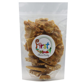 FirstChoiceCandy roasted peanuts inside brittles deliver a rich, nutty crunch.