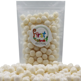 FirstChoiceCandy White Pina Colada fruit sours in bag, snackable party favor.