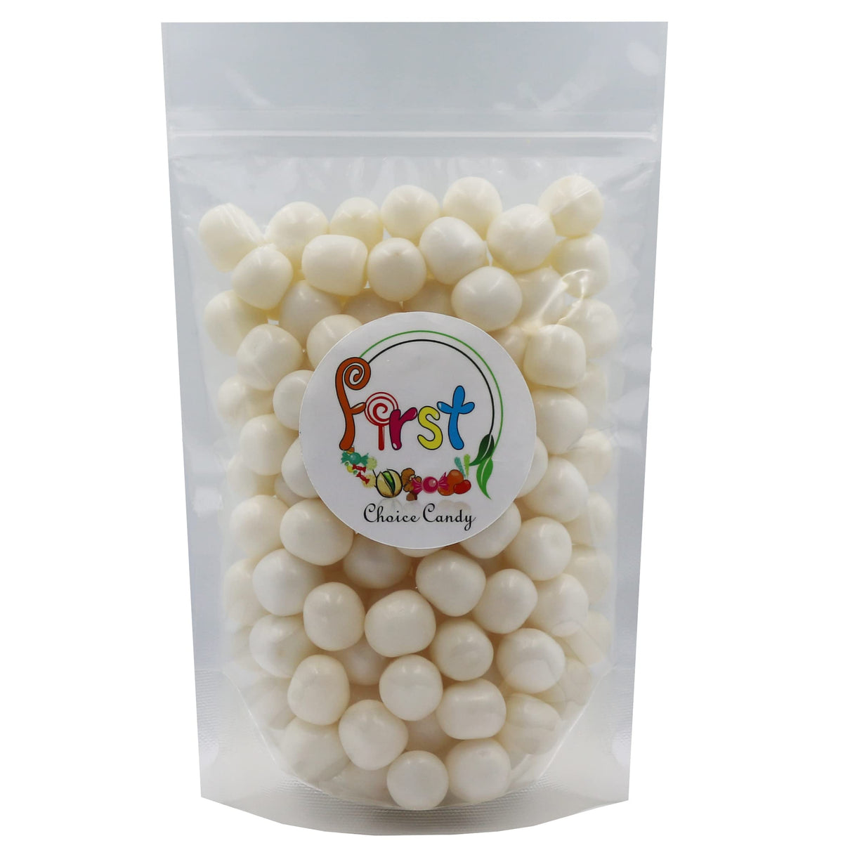 FirstChoiceCandy Sour Chewy Balls product shot with bright colors, kid-friendly treat.