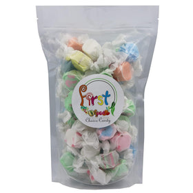 FirstChoiceCandy taffy made in USA with allergen info.
