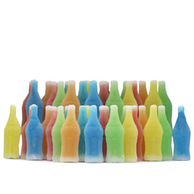 FirstChoiceCandy wax bottles biting ritual shown, nostalgic fun for kids and adults.