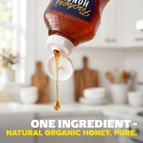 Fischer's no-additives label highlights pure, unprocessed honey