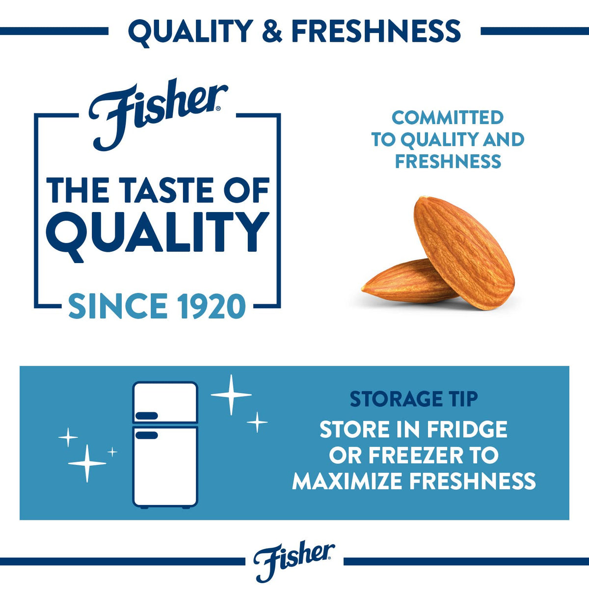 Close-up of Fisher Chef's Naturals almonds, showcasing fresh slices for recipes.