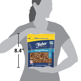 Pantry storage idea with Fisher pecans for everyday cooking and snacking