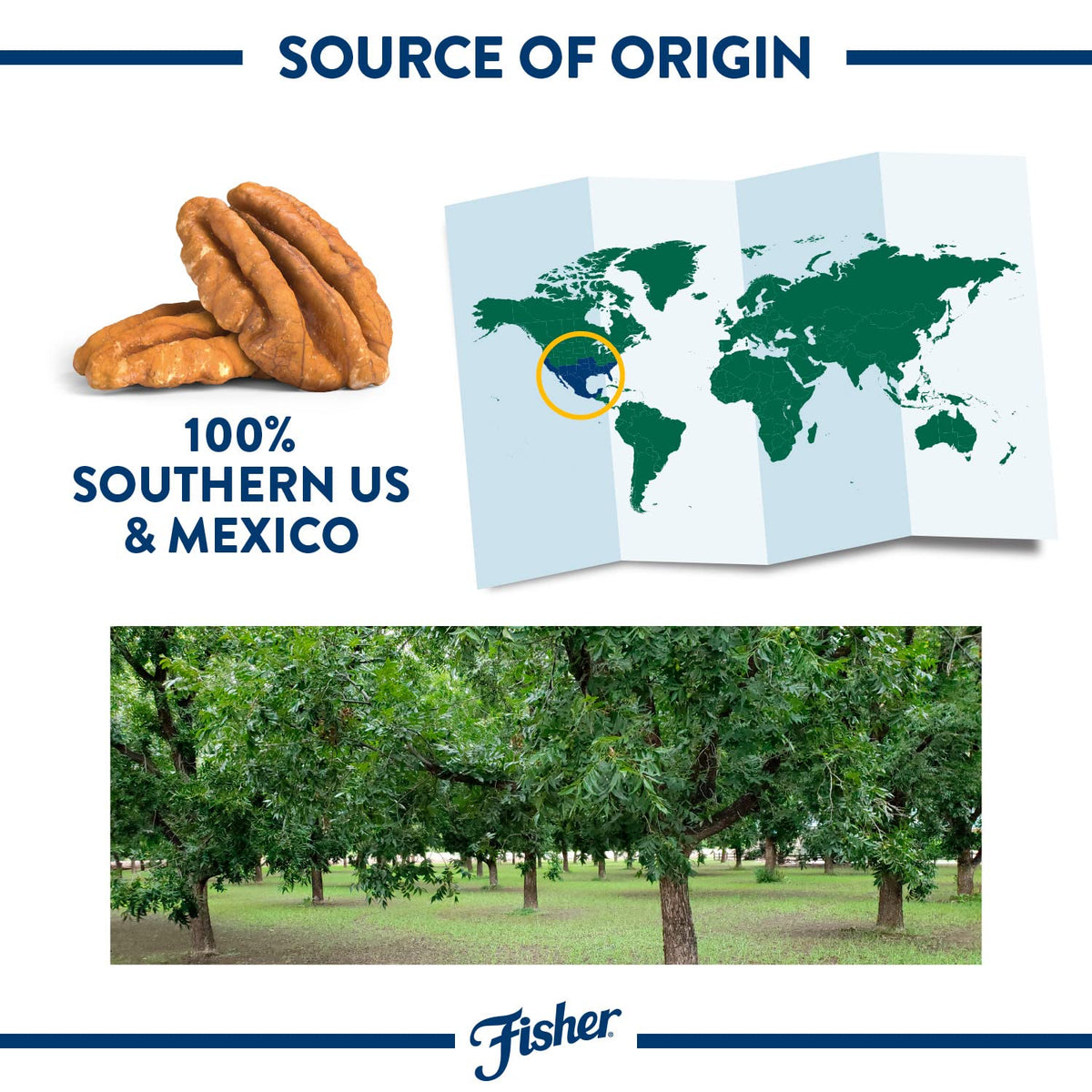 Fisher Chef's Naturals pecans in baking for cookies and pies