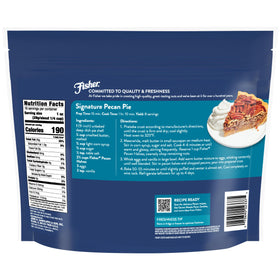 Fisher pecans on a salad add texture and vegan protein