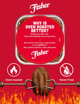 Fisher Chef's Naturals vegan, gluten-free pecans provide plant-based protein.