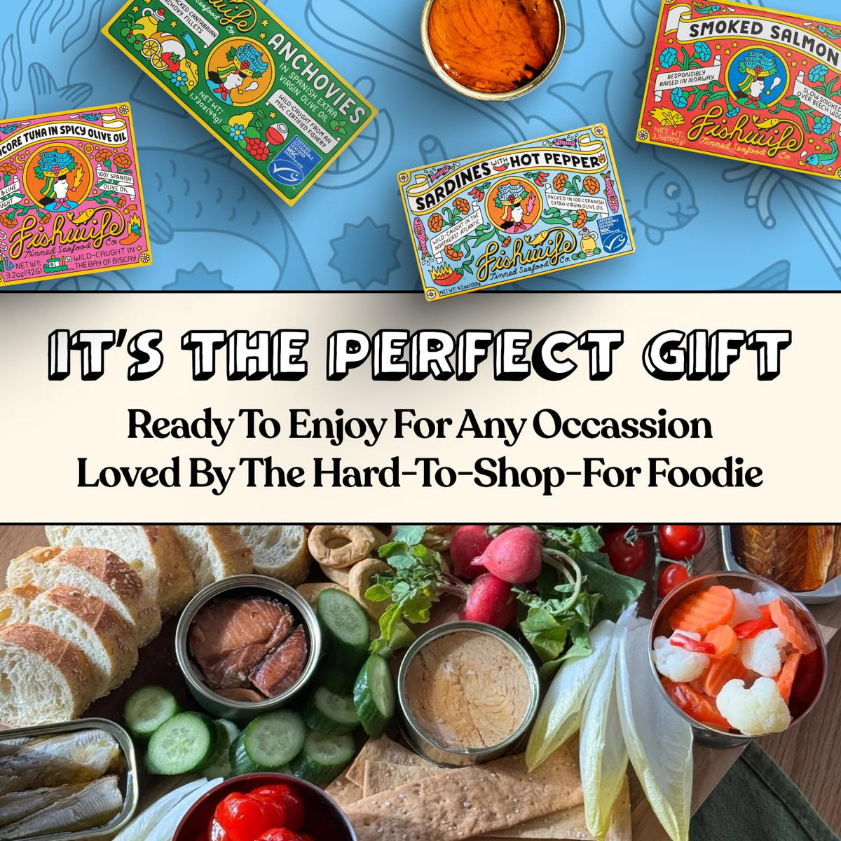3.7 oz tin serving, perfect for quick meals