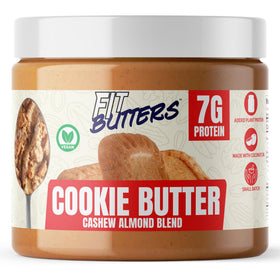 FIt Butters cookie butter spread in a jar with added protein