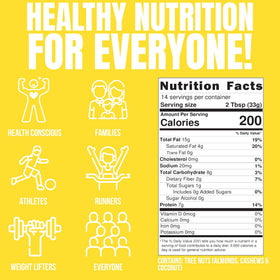 Real banana chips top Fit Butters jar for banana flavor and crunch