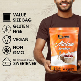 Fit Lane Allulose coffee setup for a light, calorie-conscious boost.