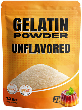 Fit Lane Gelatin unflavored powder for versatile desserts and cooking.