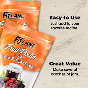 Fit Lane Nutrition 1lb bulk pouch emphasizing value for canners.