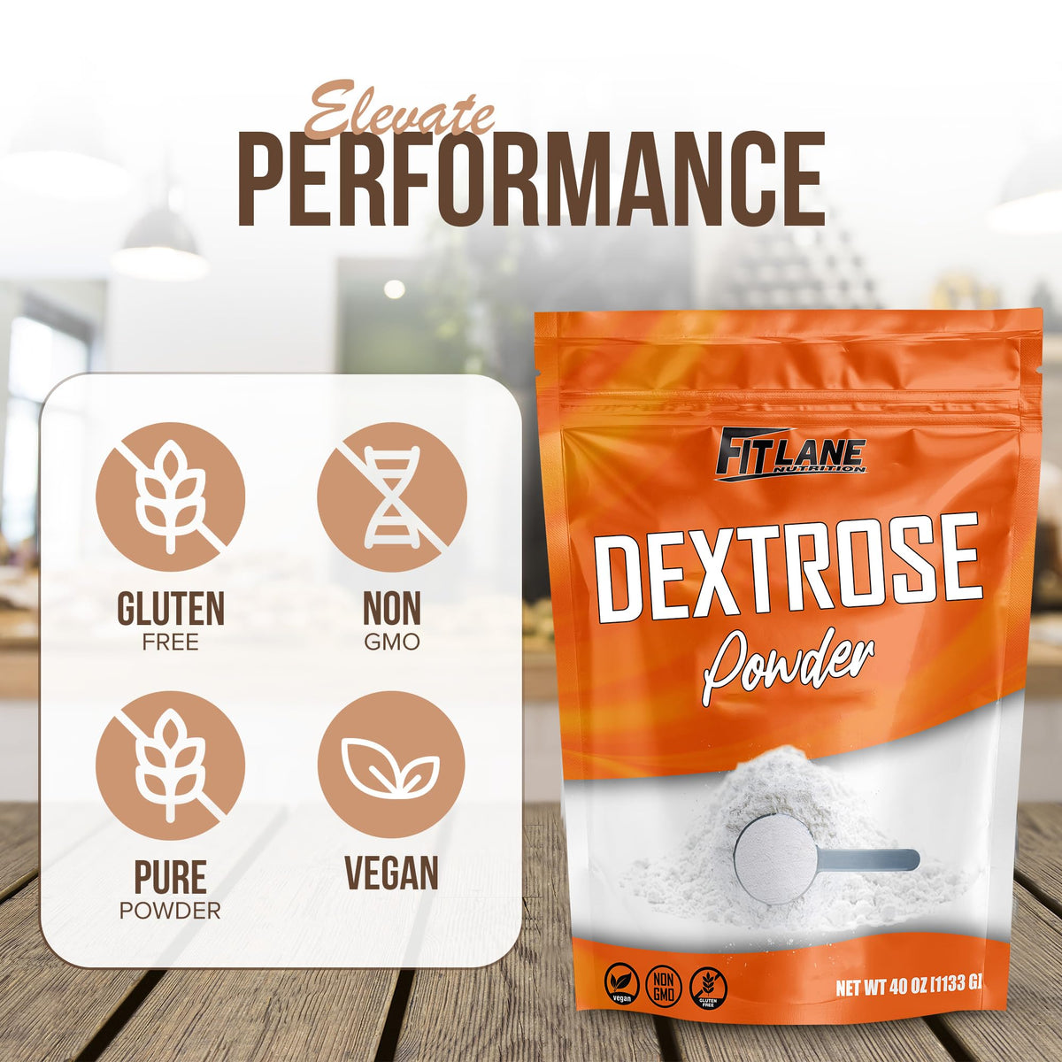 Fit Lane Nutrition dextrose powder baking-use highlights versatile carbohydrate for recipes