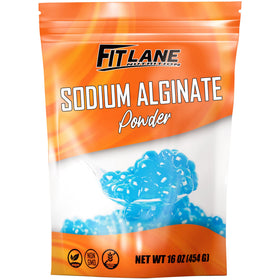Fit Lane Sodium Alginate Powder in 16 oz bag for clean thickening.