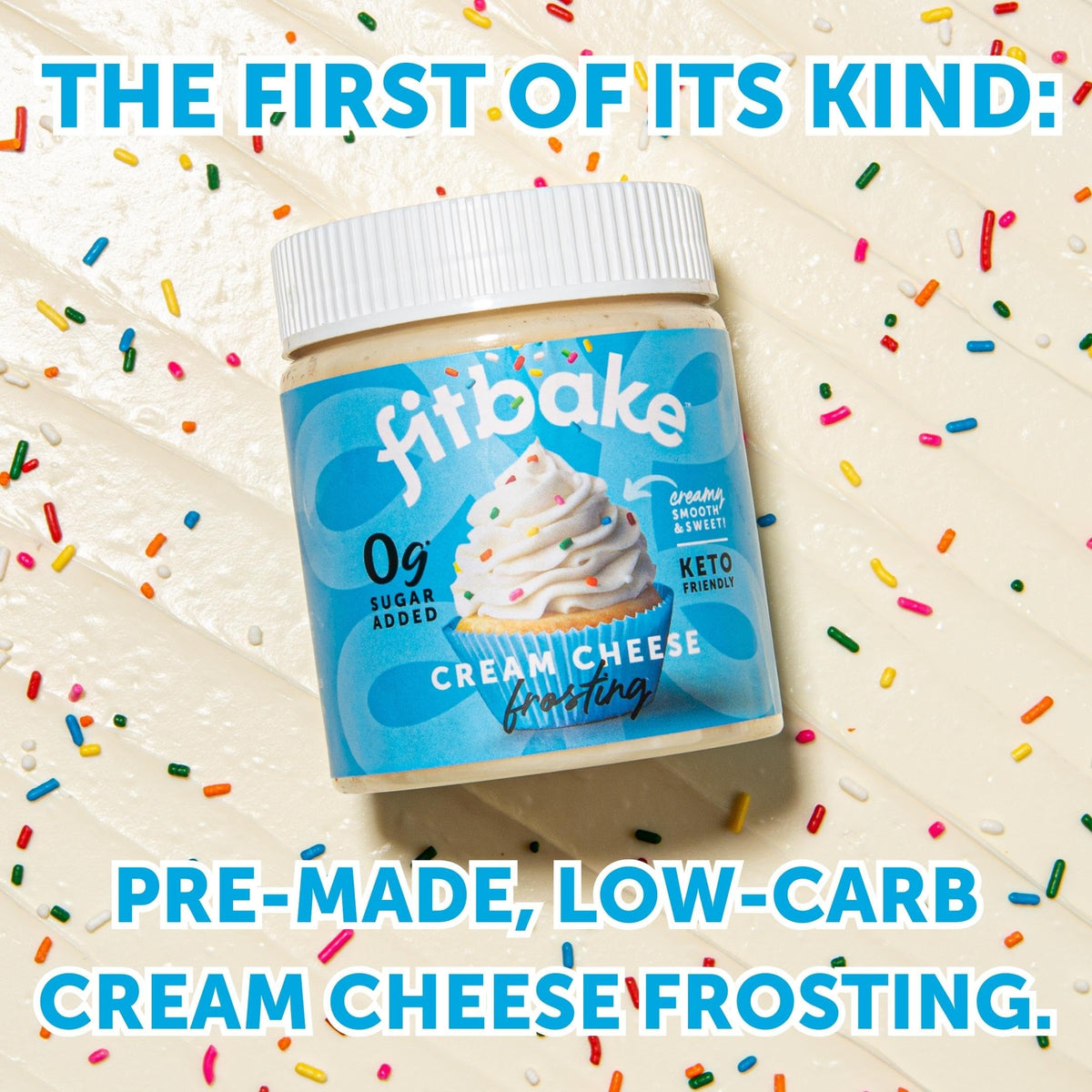 FitBake frosting piping bag for elegant cake decoration.