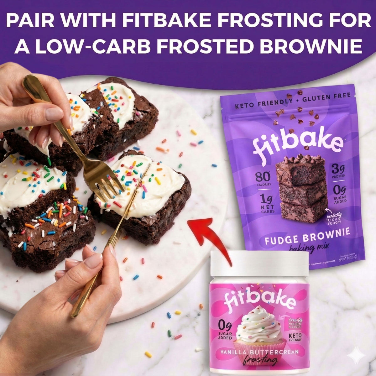 Oven scene with FitBake brownies releasing fudgy aroma
